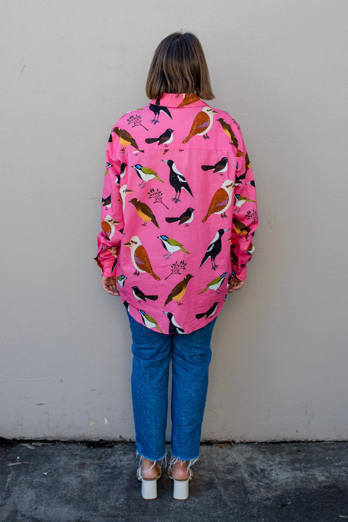 Ruffle Your Feathers (pink) L/S shirt