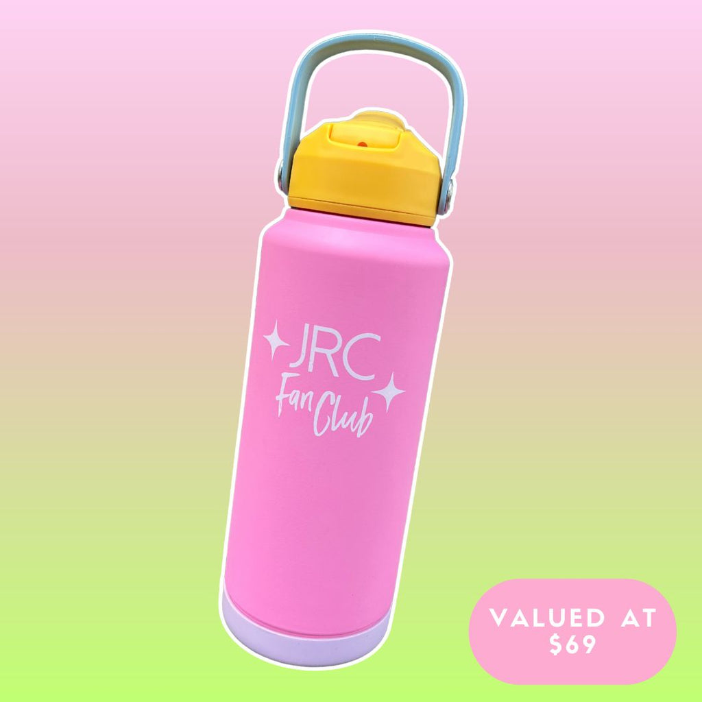 JRC Fan Club Water Bottle (PINK)