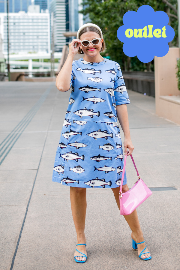 Something Fishy a-line dress