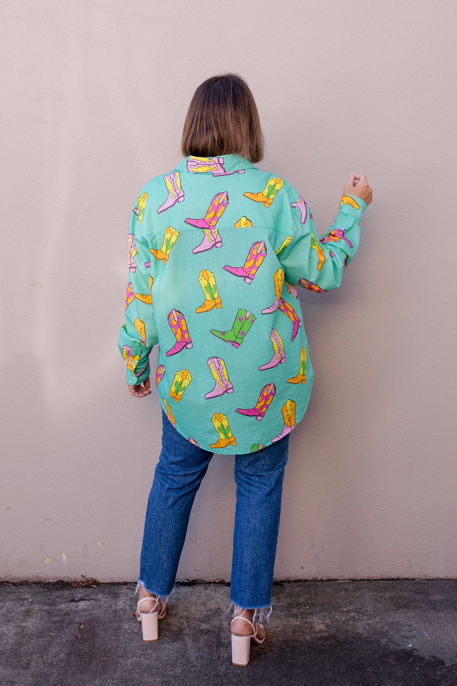 Honky Tonk Oversized L/S Shirt