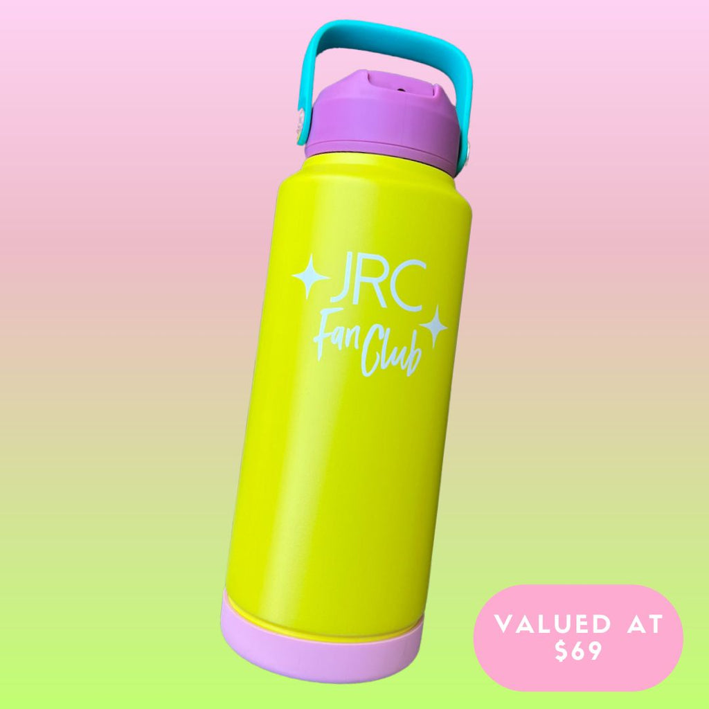 JRC Fan CLUub Water Bottle (LEMON)