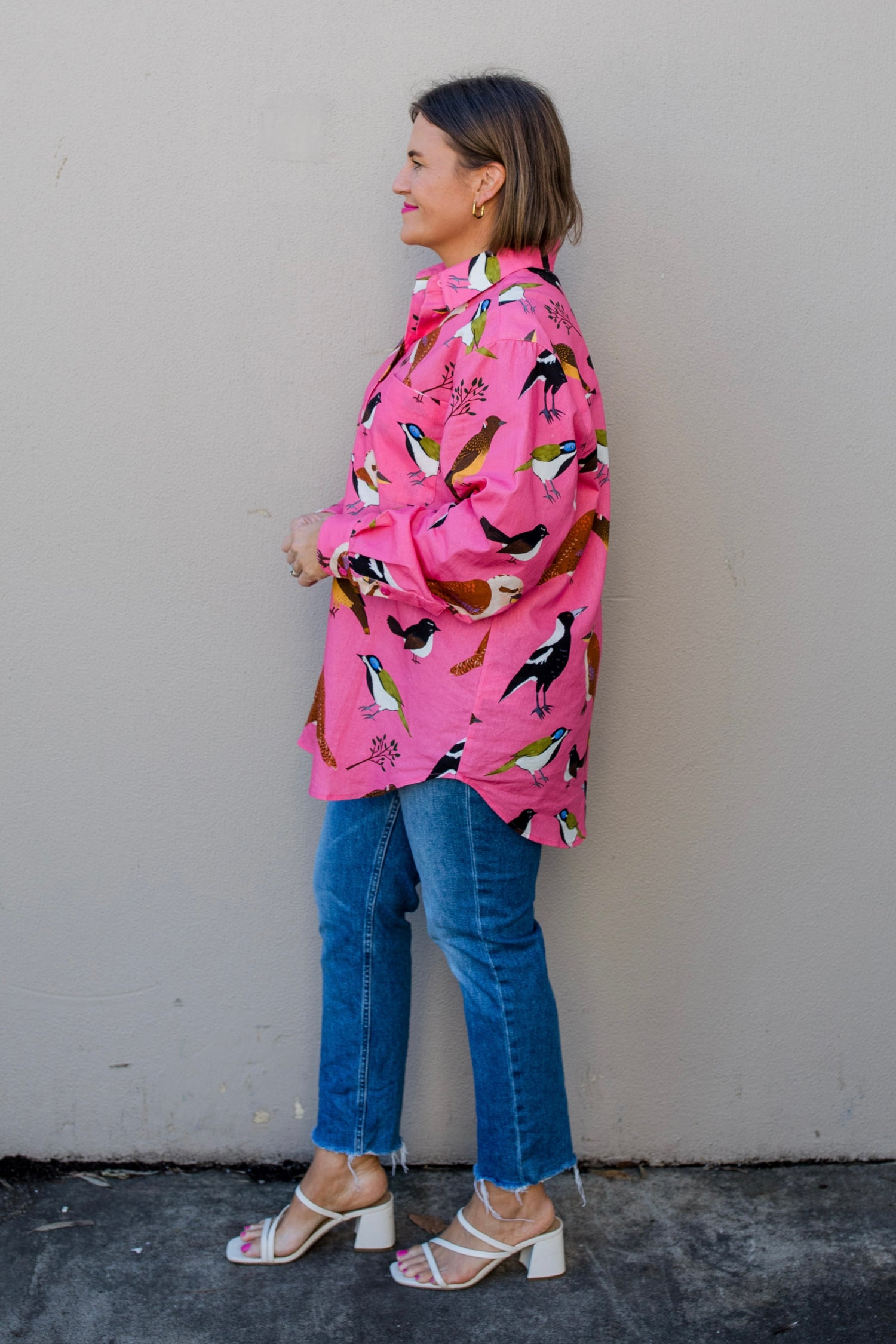 Ruffle Your Feathers (pink) L/S shirt