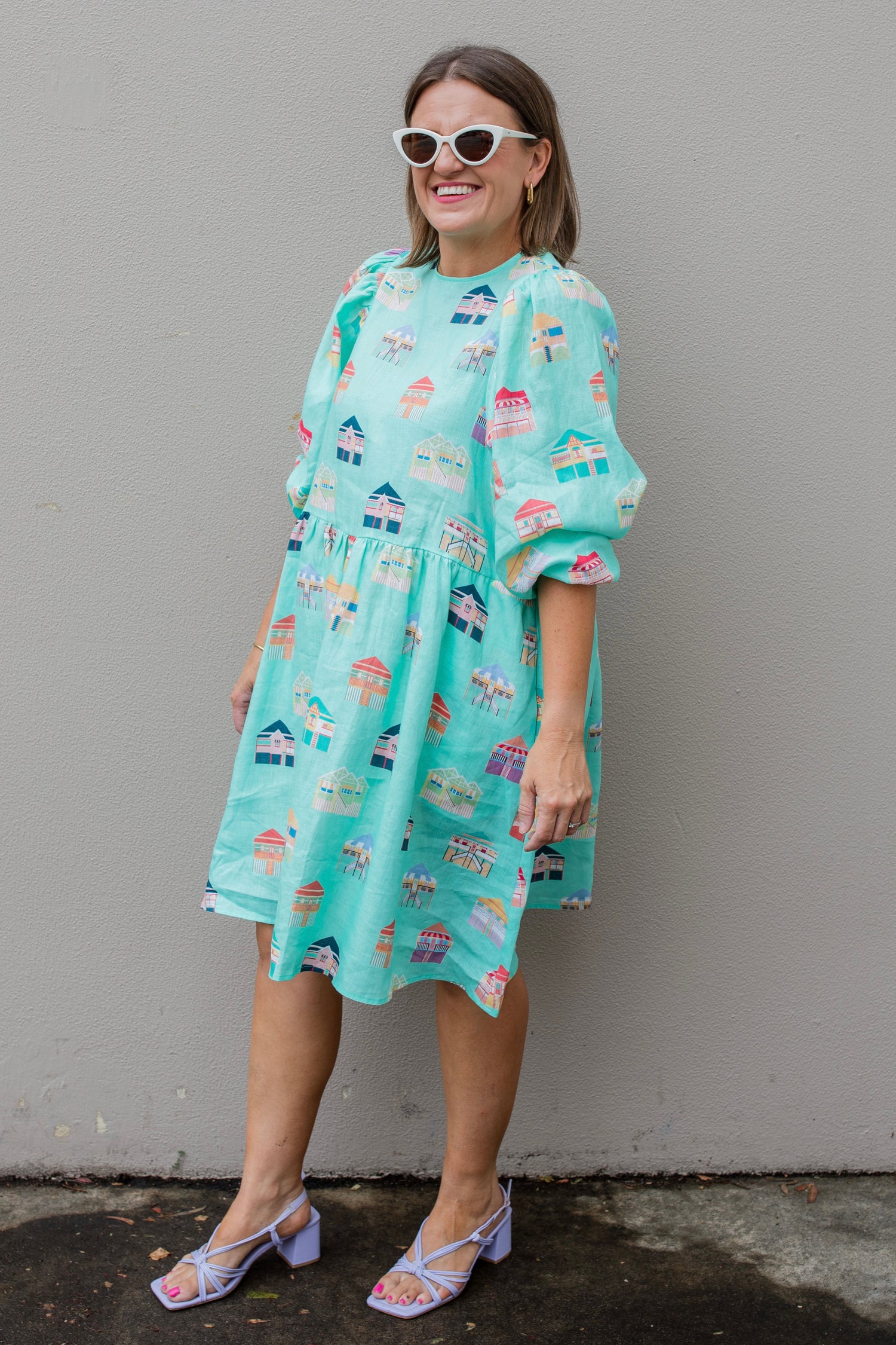 Home Spring dress (Mint Green)