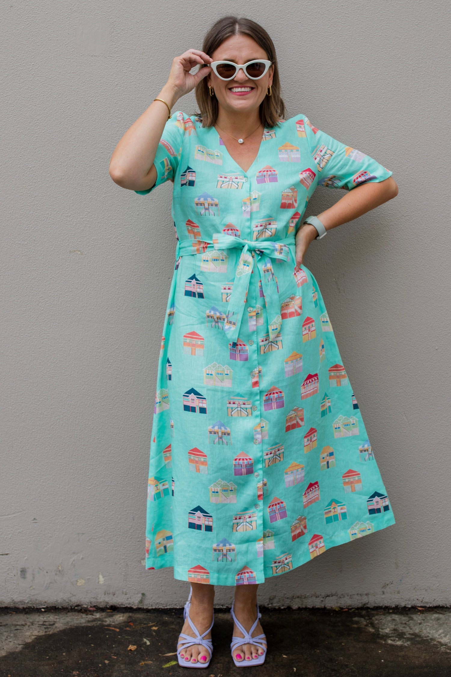 Home Ivy dress (Mint Green)