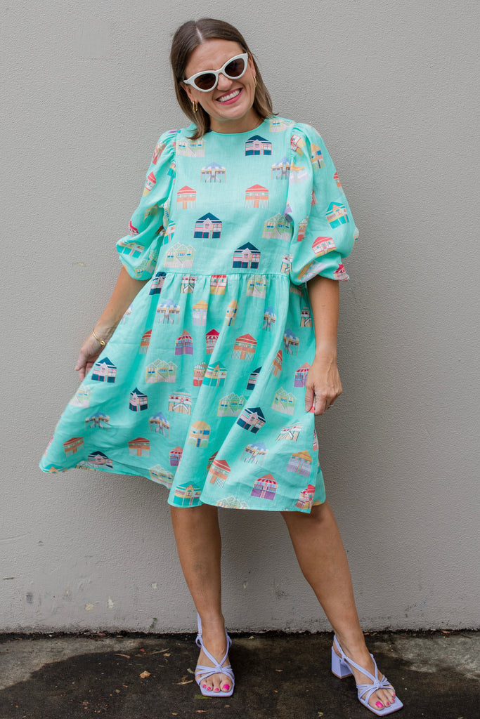 Home Spring dress (Mint Green)