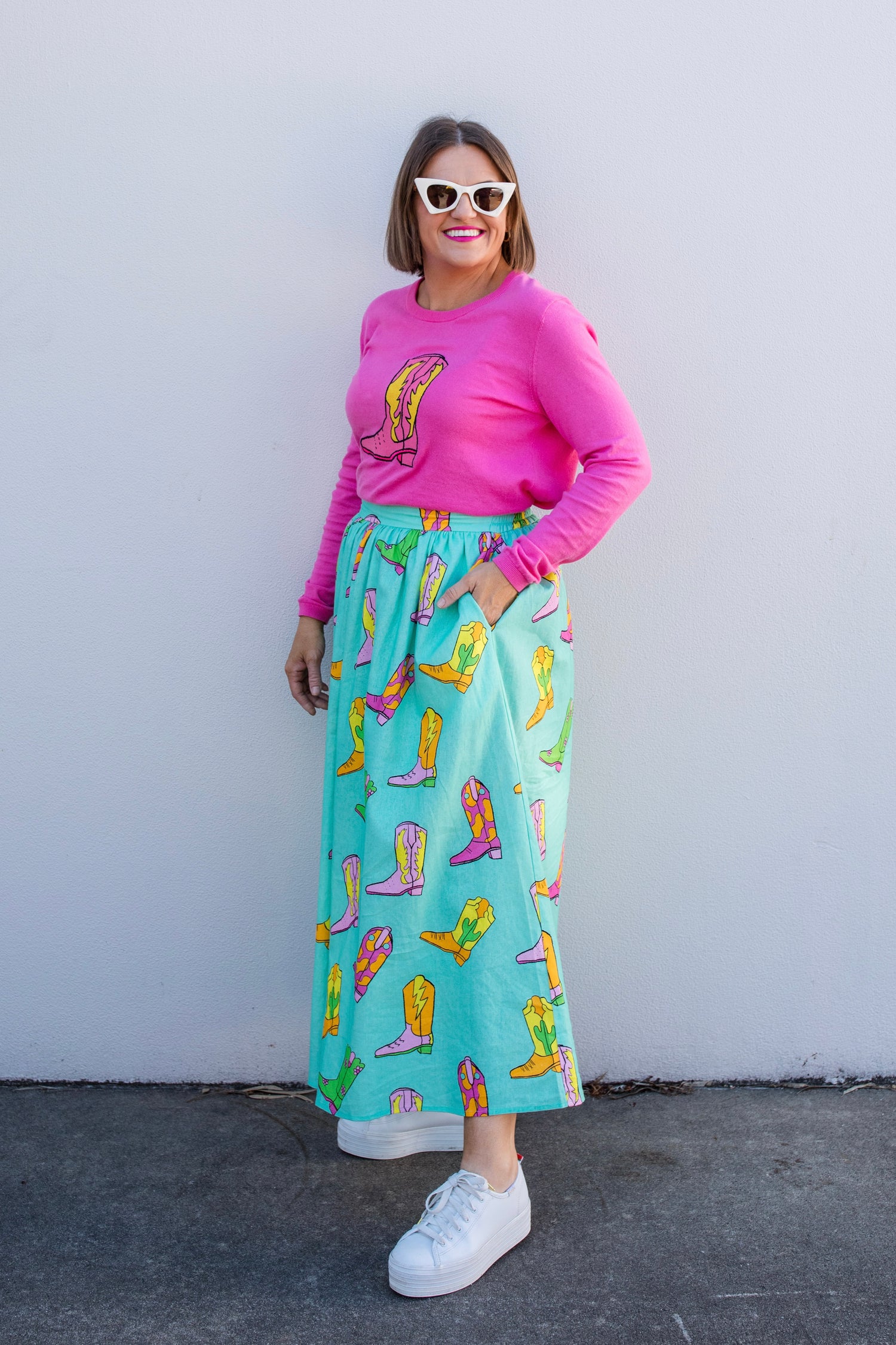 Honky Tonk Maxi Skirt