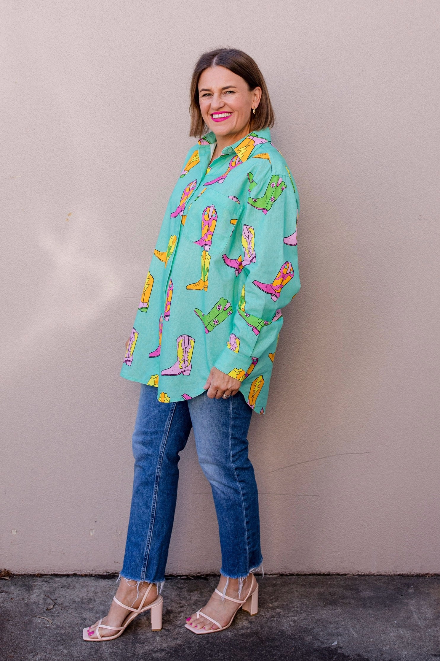 Honky Tonk Oversized L/S Shirt